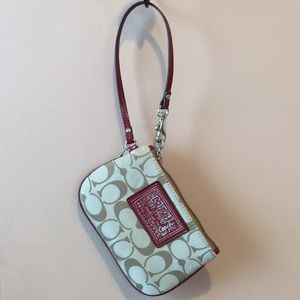 Coach wristlet